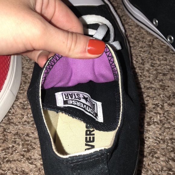 Black converse NWOT - Picture 4 of 4